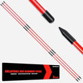 Collapsible Golf Alignment Sticks, 40 Inch Golf Alignment Rods by Unknown