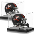 JupDec Mini Helmet Display Case, Acrylic Clear 1/2 Football Baseball Helmet by JupDec