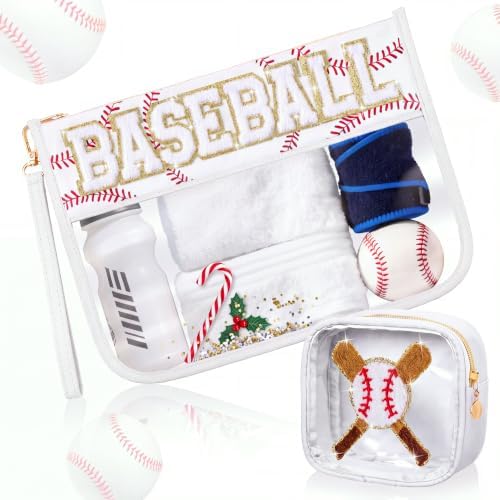2 Pcs Baseball Gift Snack Bag Baseball Accessory Stuff by Hillban