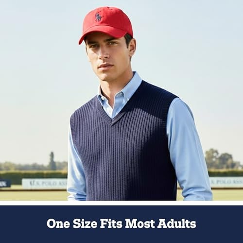 U.S. Polo Assn. Baseball Cap, 100% Cotton Adjustable Dad Hat - Image 5