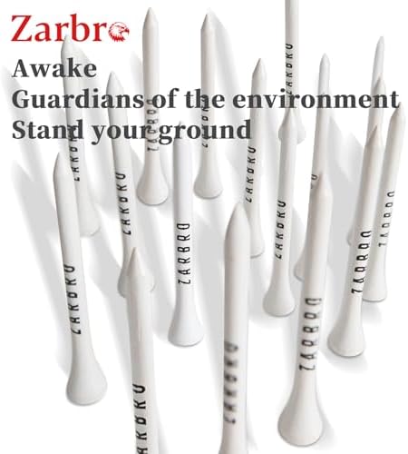 Premium Bamboo Wood Golf Tees, ) Funny Golf Bag Accessories, 2 3/4 Golf Tees in - Image 4