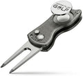 Golf Divot Repair Tool — 5-in-1 Golfing Ball Marker, Pitch Mark Repair by AimingFluidGolf