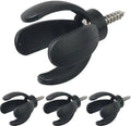 MEETOOT 4PCS 6cm Black 4 Forks Golf Mini Petal Putter Picker Golf Ball Pickup by MEETOOT