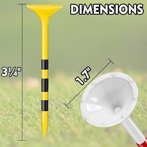 Golf Tees Plastic, Unbreakable Golf Tee 3 1/4" - Image 4