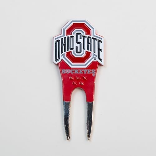 Team Golf NCAA Ohio St Shaped Divot Tool by TeamGolf