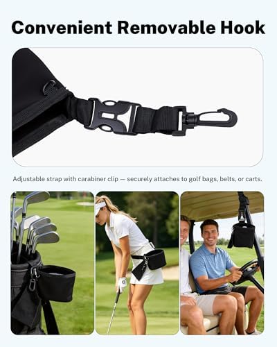 Golf Club Cleaner Bag with Microfiber Towel - Image 6