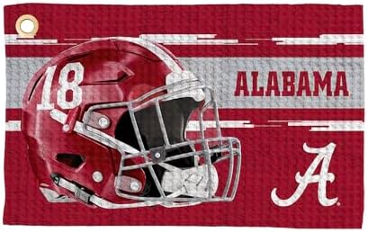 Northwest NCAA Golf Towel, Official Licensed Microfiber Waffle Fabric, by Northwest