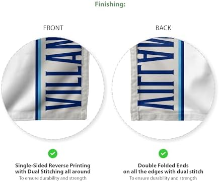 AGAS 3' x 5' Villanova VU Wildcats Flag - Image 3
