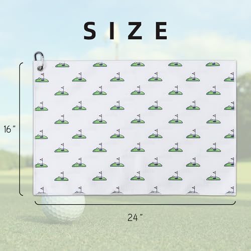 Mile High Life Printed Golf Towel, Brush Tool Kit, Divot Repair Tool, - Image 2