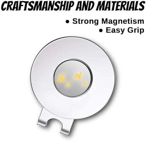 Magnetic Golf Hat Clips Ball Marker Holder - Image 3