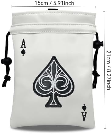 Skull Golf Valuables Pouch Bag - Image 7