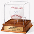 Personalized Baseball Display Case by Unknown