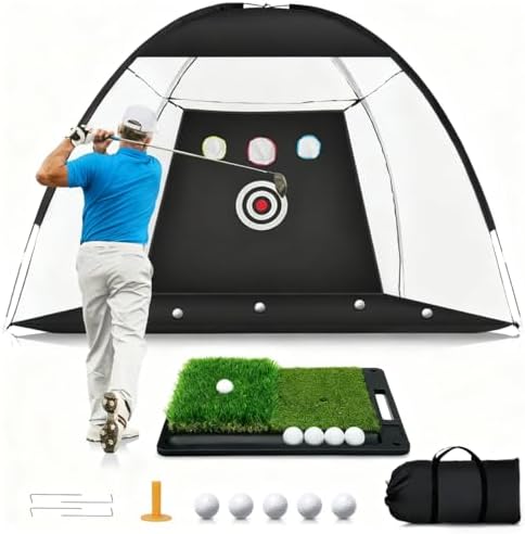 Golf Net, 10 x 7FT Golf Practice Nets by WelcometoYwitio