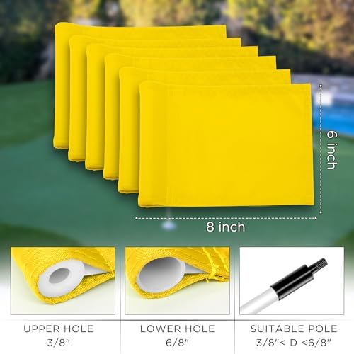 KINGTOP Solid Mini Golf Flags - Image 3