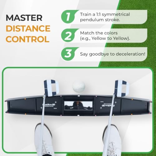 DualArc 3D Precision Putting Track & Alignment Mirror - Image 4