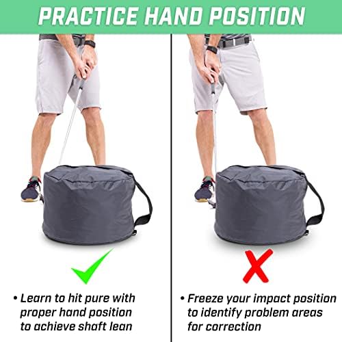 GoSports Golf Swing Impact Bag Trainer – Fix Slice & Hook, Improve Ball - Image 3