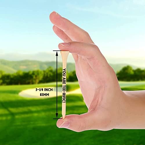 Gifts for Men, 36 Pack 3-1/4 inch Golf Tees - Image 2