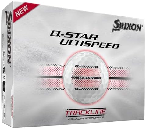 Srixon Q-Star Ultispeed Track Alignment Aid Golf Balls by Unknown