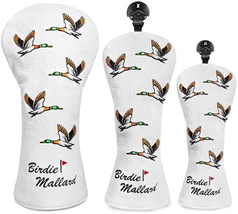 Mallard Golf Headcovers Golf Head Cover Putter Headcover Golf Gifts by EveryRoundEveryDriveCover
