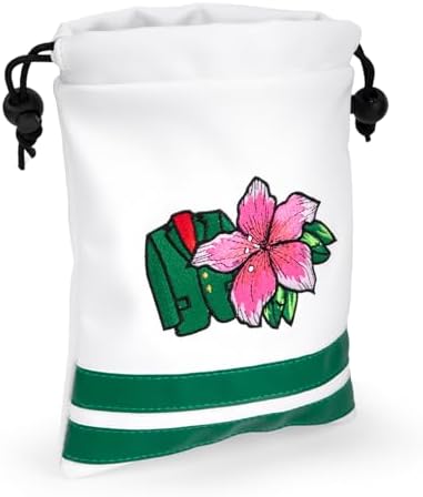 WTLJQQY Golf Valuables Pouch PU Leather Tee Pouch Ball Bag - Image 2