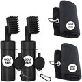Golf Club Cleaner Brush Kit – Golf Club Cleaning Accessories Include Spray by GolfPapi