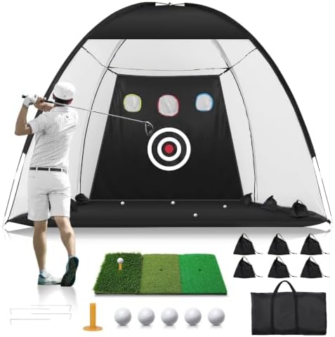 Golf Net: 10x7FT Golf Practice Net by ChooseKOPUWSforYourPets