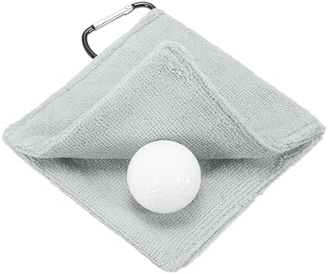 Small Microfiber Golf Towel, Pocket Golf Ball Towel by YELARXI
