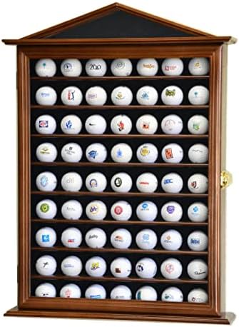 63 Golf Ball Designer Display Case Cabinet by SFDisplay