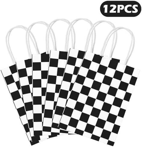 Hxezoc 12 Pieces Race Car Gift Bags - Image 6