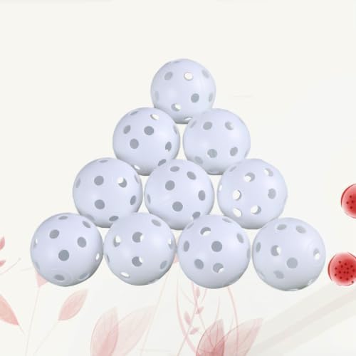 Kichvoe 24pcs White Air Flow Hollow Golf Practice Balls - Image 7