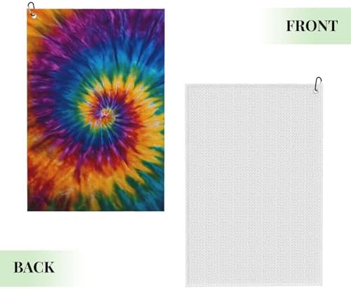 Tie Dye Golf Towel Microfiber - Image 3