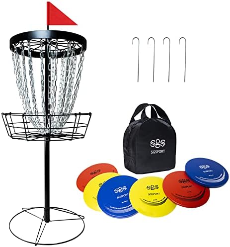 TARUMG 24-Chains Disc Golf Basket by TARUMG