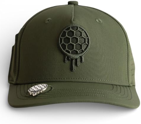 Snapback Hat w/Tee Holder & Magnetic Ball - Image 2