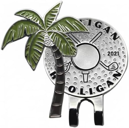 Funny Golf Ball Marker + Premium Magnetic Hat Clip | Unique Gift by MULLIGANHOOLIGAN
