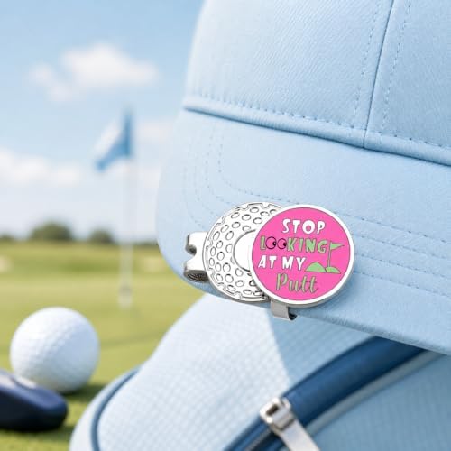 Funny Golf Ball Markers for Women Golf Accessories Hat Clip Female Golfer - Image 4