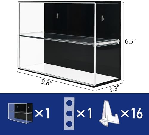 Acrylic Championship Ring & Baseball Dual Function Display Case, Swap Insert - Image 5