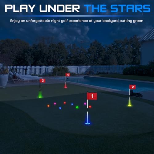 KINGTOP Battery-Operated LED Golf Hole Lights - Image 6