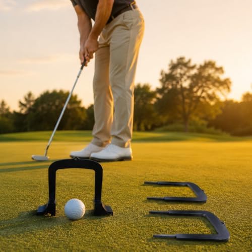 3 Pieces Golf Putting Gate Semicircular Putting Gate - Image 3