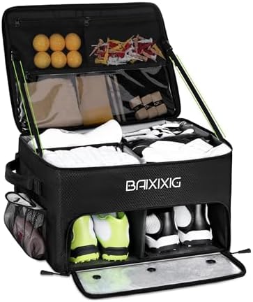 Golf Trunk Organizer, 2-Layer Storage by BAIXIXIG
