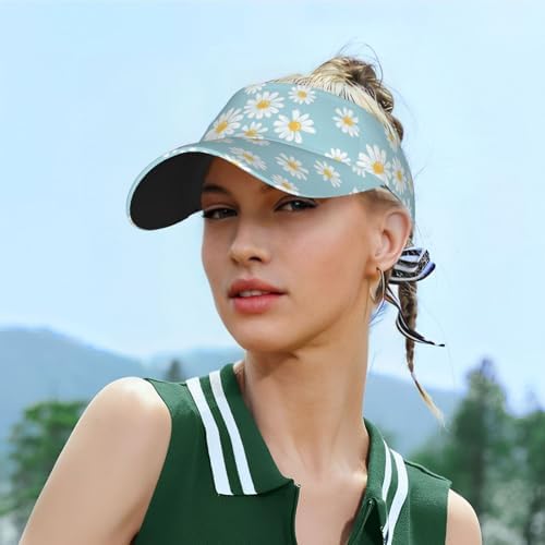Sports Sun Visor Hats Adjustable Men Women Lightweight Packable Cooling Empty - Image 5