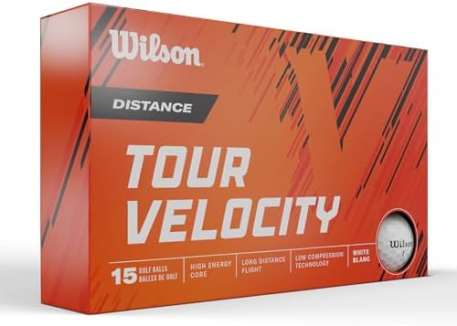 WILSON Tour Velocity Distance Golf Balls by Unknown