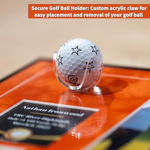One-Shot Victory Golf Ball Display Frame – Acrylic Case - Image 3