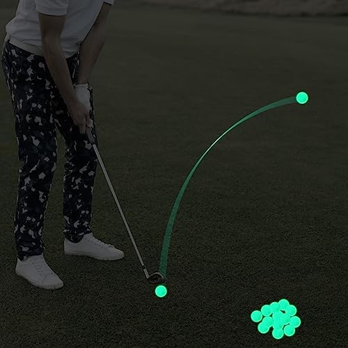 3-Piece Glow-in-the-Dark Practice Golf Balls - Image 5