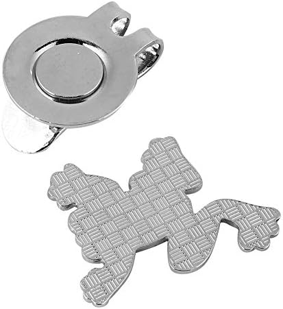 Hat Clip, Adorable Frog Shape Metal Mini Magnetic Ball Marker Golfer Hat Visor - Image 6