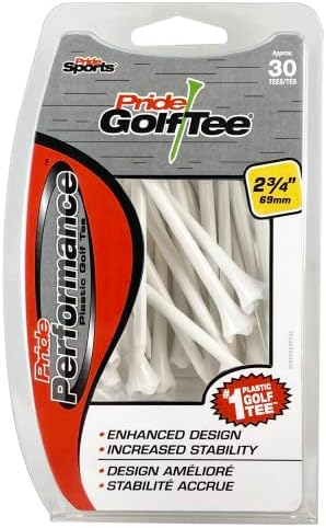 Pride Performance 2-3/4" White Golf Tee by PrideGolfTee