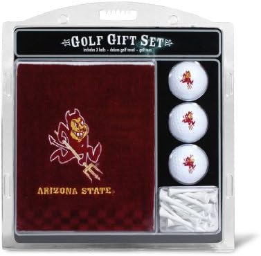 Team Golf NCAA Gift Set Embroidered Golf Towel, 3 Golf Balls, and 14 Golf Tees by TeamGolf