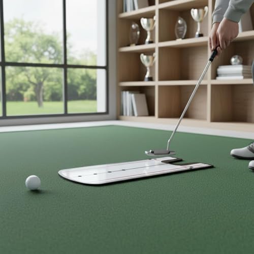 YIJU Golf Putting Mirror Alignment Putting Aid Practice Tool Training Mirror - Image 5