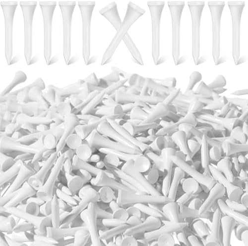 Mudder Bamboo Golf Tees Bulk by Mudder