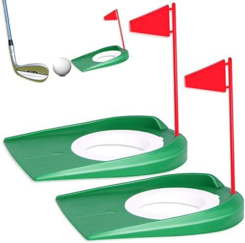opasyo Putting Green Indoor Set 2pcs Golf Putting Cup by Unknown