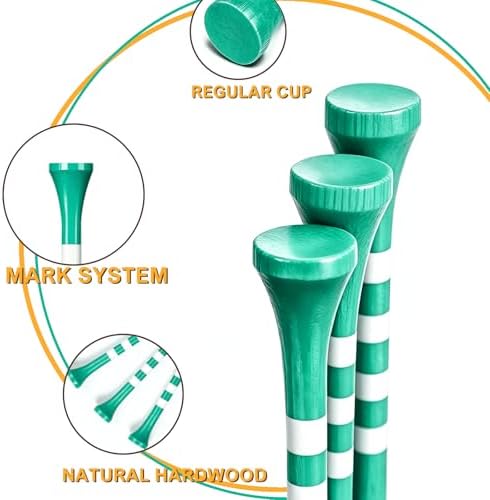 Wooden Golf Tees 3-1/4", 1-1/2" Available - Image 4